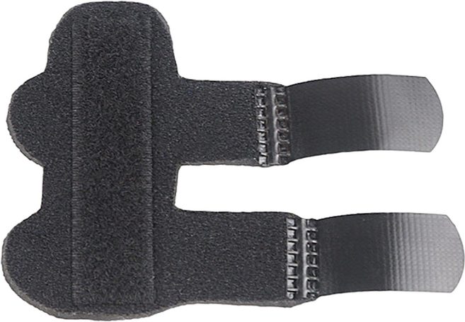 스카위즈 운동 보호 손가락 밴드 블랙, 1개