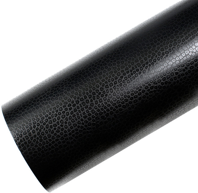 로즈로사 인테리어 필름 인조가죽 시트지 MG5600-2, 블랙, 폭 100cm x 길이 30m