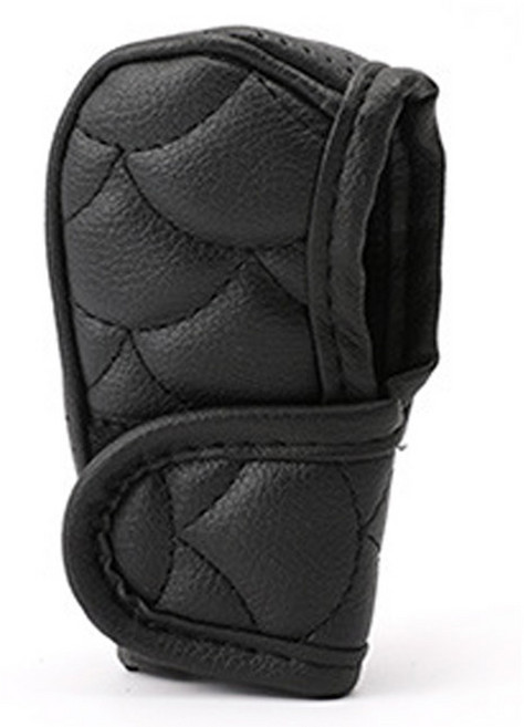 어반카 가죽 벨크로 기어봉 커버, 블랙, 1개