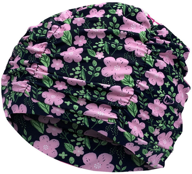 모아스포츠 아쿠아로빅 주름 수영모자, 플로, 1개