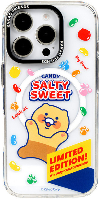 카카오프렌즈 스낵 클리어 맥세이프 휴대폰 케이스