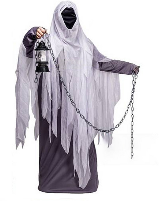 집행자 사신 코스튬 세트, 화이트, 1세트
