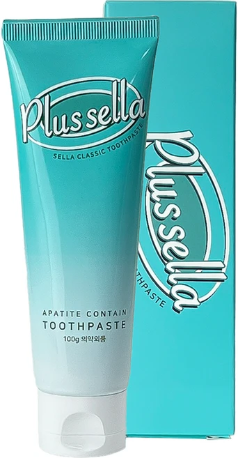 SELLA 플러스셀라 클래식 계면활성제 없는 잇몸 시린이케어 입냄새 제거 임산부 치약, 1개, 100g - 쿠팡