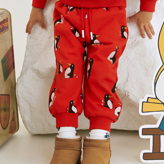 해피랜드 아동용펭펭보온 트레이닝팬츠