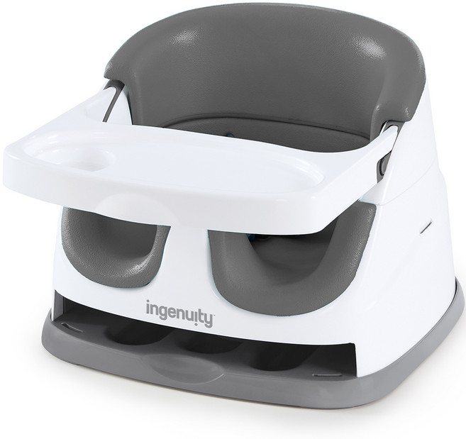 ingenuity 孩童用學習餐桌椅, 灰色, 1個