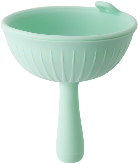 이지실리 실리콘 다용도 접이식 깔때기, 민트, 1개