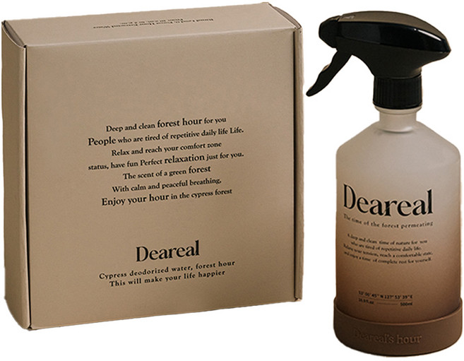 디어리얼 편백오일수 본품, 1개, 500ml
