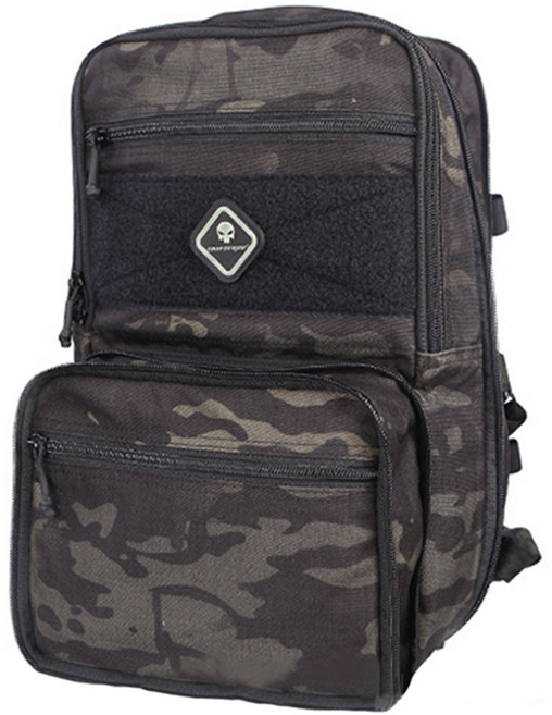 emersongear D3 多功能揹包 10~18L, 1個, 多地形迷彩 黑色