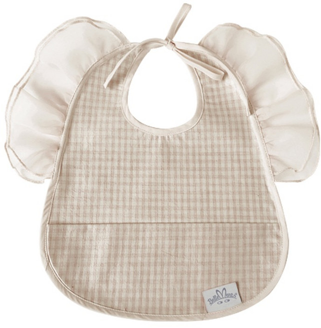 벨몽 코코 쉬폰 방수 턱받이, 코코베이지, 1개, 1개입