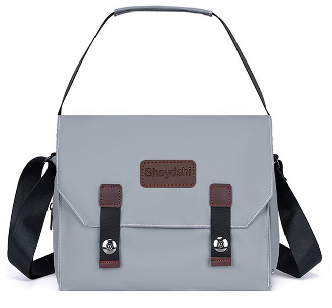 Sheydshi 대용량 카메라 빅사이즈 디카 가방 스몰, 라이트 그레이, 1개