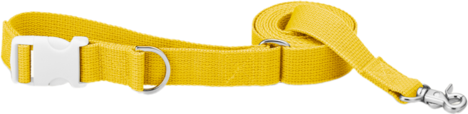 네오핏 강아지 멀티 리드줄 기본고리, 옐로우, 1개