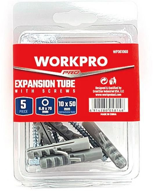 워크프로 칼브럭10 x 50 mm WP361060, 5개