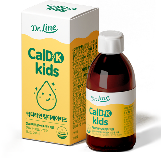 닥터라인 유아용 칼디키즈 딸기맛, 250ml, 1개