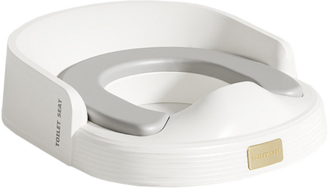 바브레 유아용 변기커버, 크림 화이트