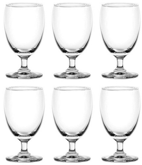 오션글라스 클래식 고블렛잔 308ml, 6개