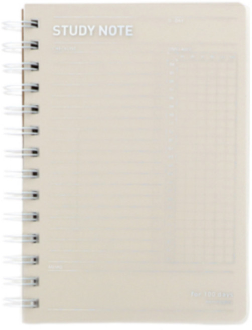 모닝글로리 5000 10분 스터디노트 100일, 랜덤발송, 1개