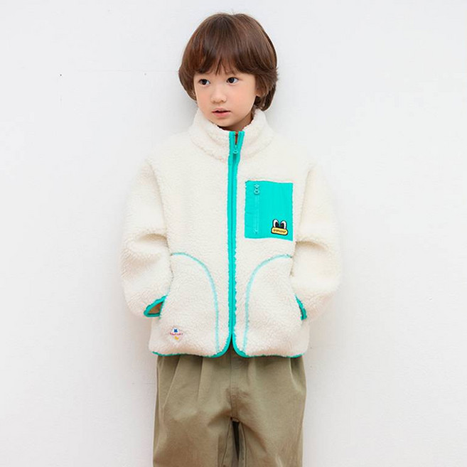 pancoat 兒童Pop Eyes配色夾克