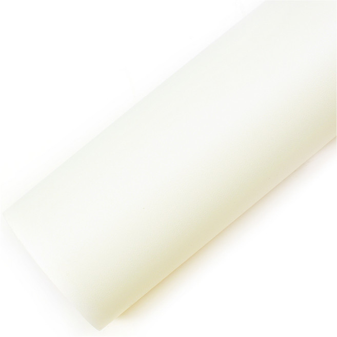 로즈로사 솔리드 레더 인테리어필름 단색 시트지 PTG120, 아이보리, 폭 60cm x 길이 10m