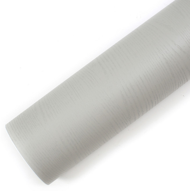 로즈로사 페인티드 우드 인테리어필름 단색 시트지 PTG106, 그레이, 폭 100cm x 길이 50m