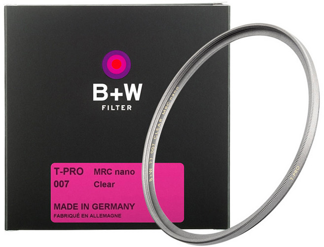 슈나이더크로이츠나흐 B+W T-PRO MRC nano 007 CLEAR 필터 55mm, 1개