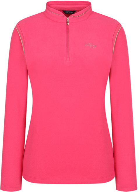 올포유 여성용 메탈포인트 하프넥 티셔츠 AWTHNA361-403