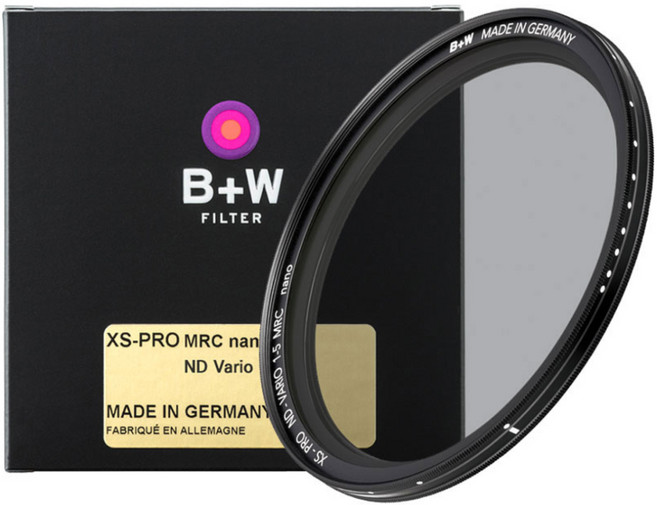 Schneider KREUZNACH B+W XS-PRO MRC nano ND Vario 濾鏡 77mm, 1個, 單一商品