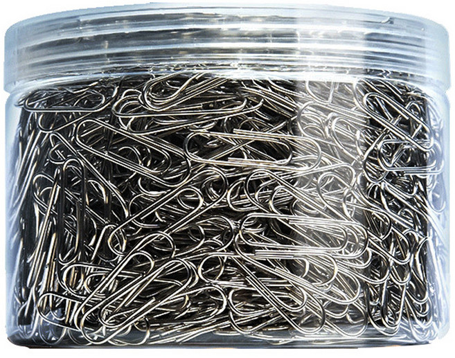 코히모 사무용 스틸 클립 29mm 4W290, 1000개입, 1개