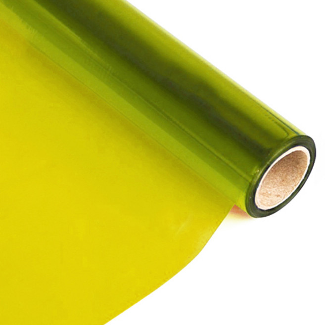 FILMBANK UBIGEO PVC膜 加厚玻璃紙 透明黃色 0.3 x 950 x 500 mm 2入, 1個