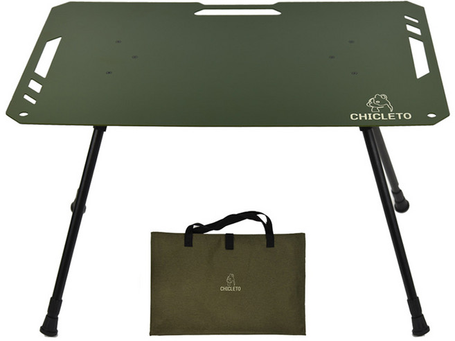 시크레토 퀵슬림 경량 테이블 + 가방 세트, 카키