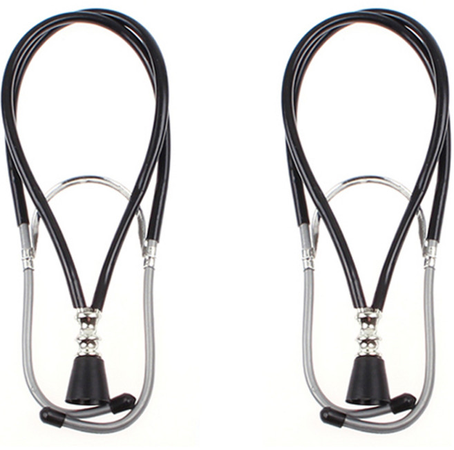 모형 청진기, 블랙, 2개