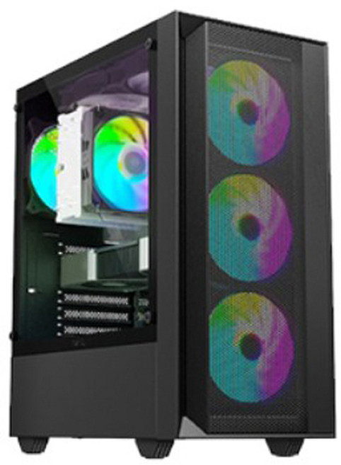 포유컴퓨터 2024 게임용 조립PC 코어i5 인텔 12세대 지포스 RTX 3050, 블랙, TR241635B, 500GB, 16GB, Win11 Home