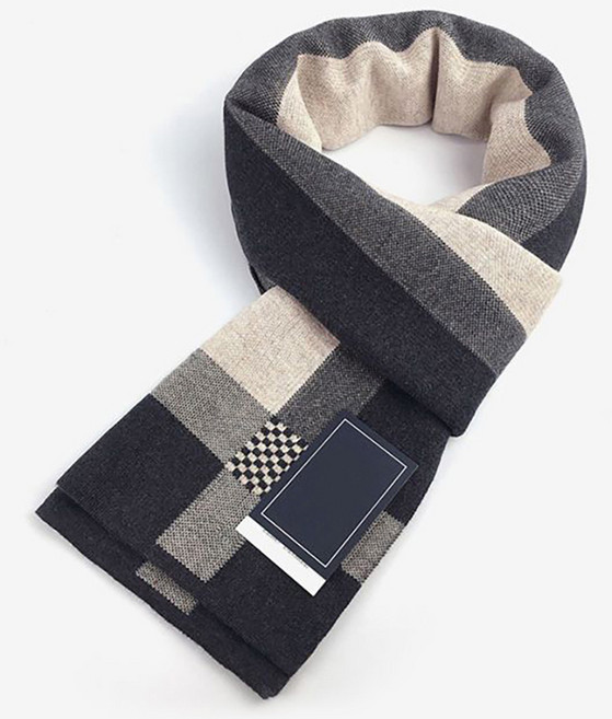 페이퍼먼츠 남성용 정장에 어울리는 고급 머플러 선물세트 12686 + 쇼핑백