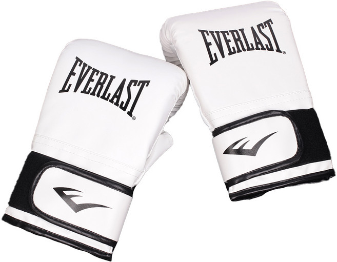 에버라스트 마스터2 벨크로 백글러브 양손착용 세트, 화이트, 1세트