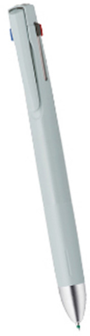 제브라 블렌 4 + S 펜 0.5mm, 파우더 블루, 1개