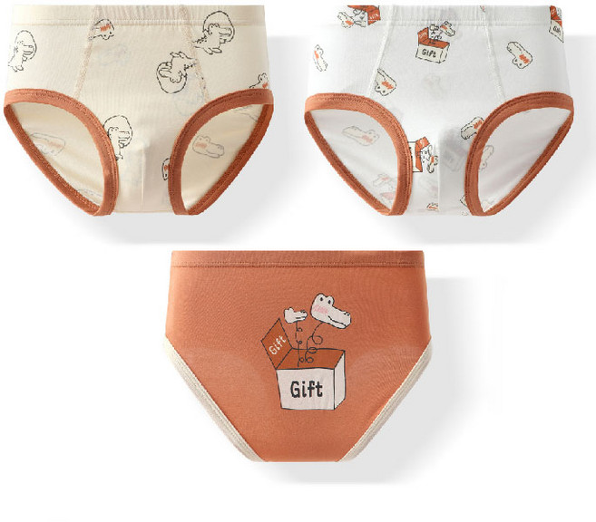 남아용 코튼 삼각팬티 3종 세트 SJ277