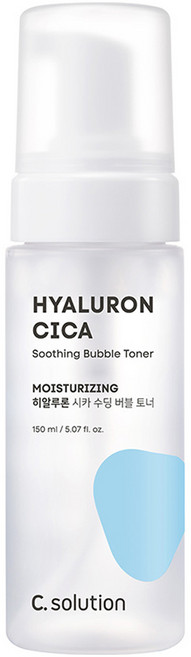 [비건뷰티] 닷솔루션 씨솔루션 히알루론 시카 수딩 버블 토너, 1개, 150ml