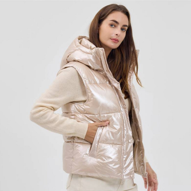 노이즈 여성용 마티마 H 패딩조끼 KG3NZ14