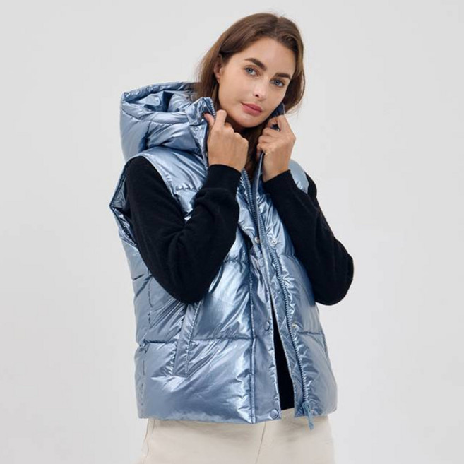 노이즈 여성용 마티마 H 패딩조끼 KG3NZ14