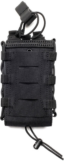 511택티컬 플렉스 싱글 멀티 캘리버 파우치, 블랙, 1개