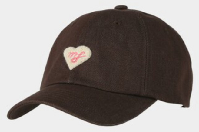 마르헨제이 여성용 하트 볼캡