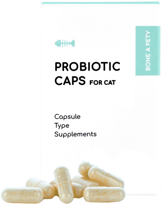 본아페티 고양이 영양제, 60정, 장건강/유산균, 1개