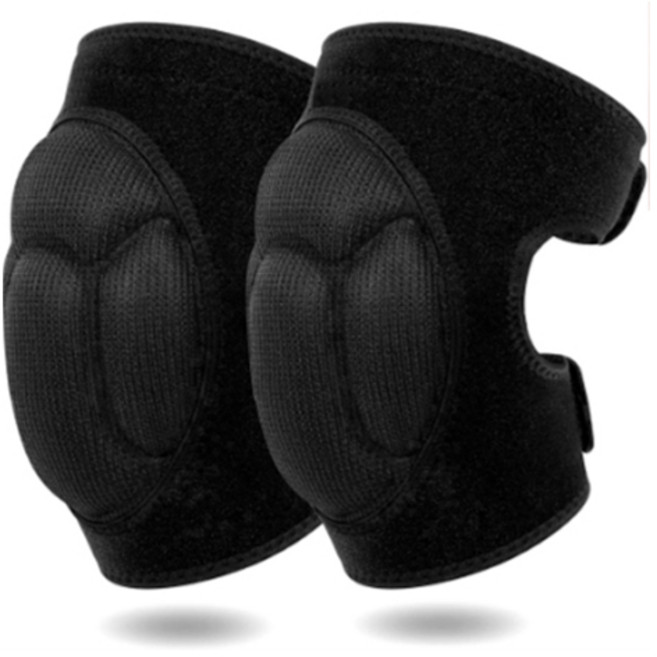 인피샵 고밀도 쿠션 무릎 보호대 2p, 블랙, 1개