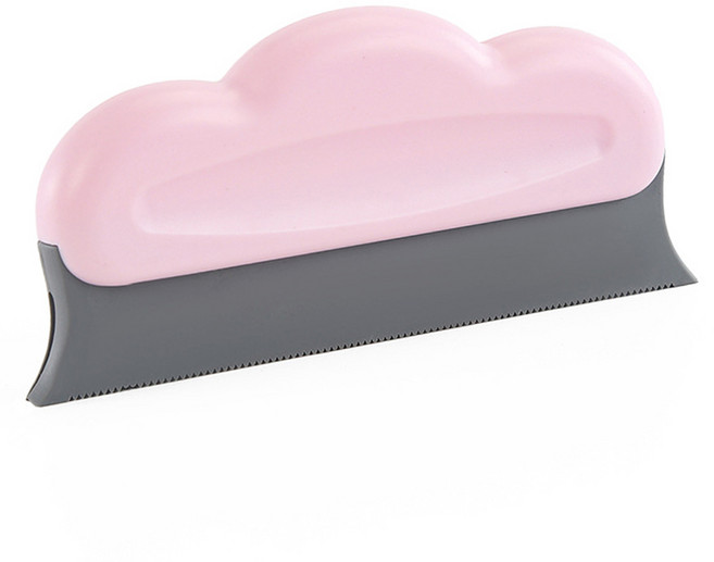 둥둥펫 반려동물 박힌털 제거 쓱싹 브러쉬 15 x 7 cm, 핑크, 1개