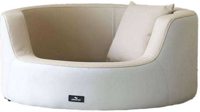 피카노리 반려동물 퍼니 플러스 소파 + 미니 쿠션 세트 PECA5177, 베이지, 1세트