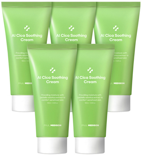 폴메디슨 AI 시카진정크림, 100ml, 5개