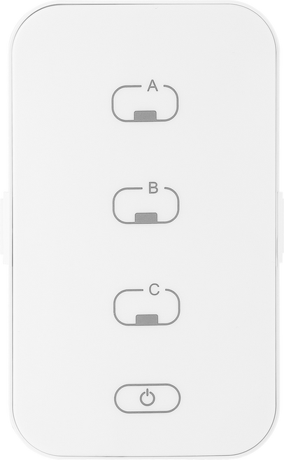 라맥스 스마트스위치 터치형 3구 RSA-303WT, 1개