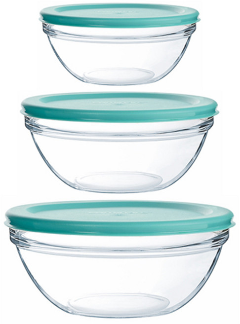 루미낙 킵앤볼 3종세트, 3개, 밀폐용기 1800ml + 1100ml + 630ml