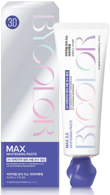 바이컬러 치아 미백제, 90g, 1개