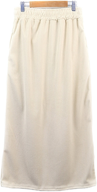 라라온 밴딩 롱 골덴 스커트 TSP1398