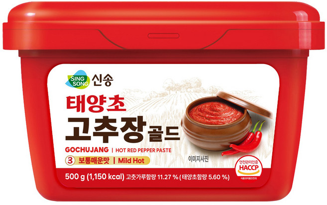 신송 태양초 고추장 골드, 500g, 1개